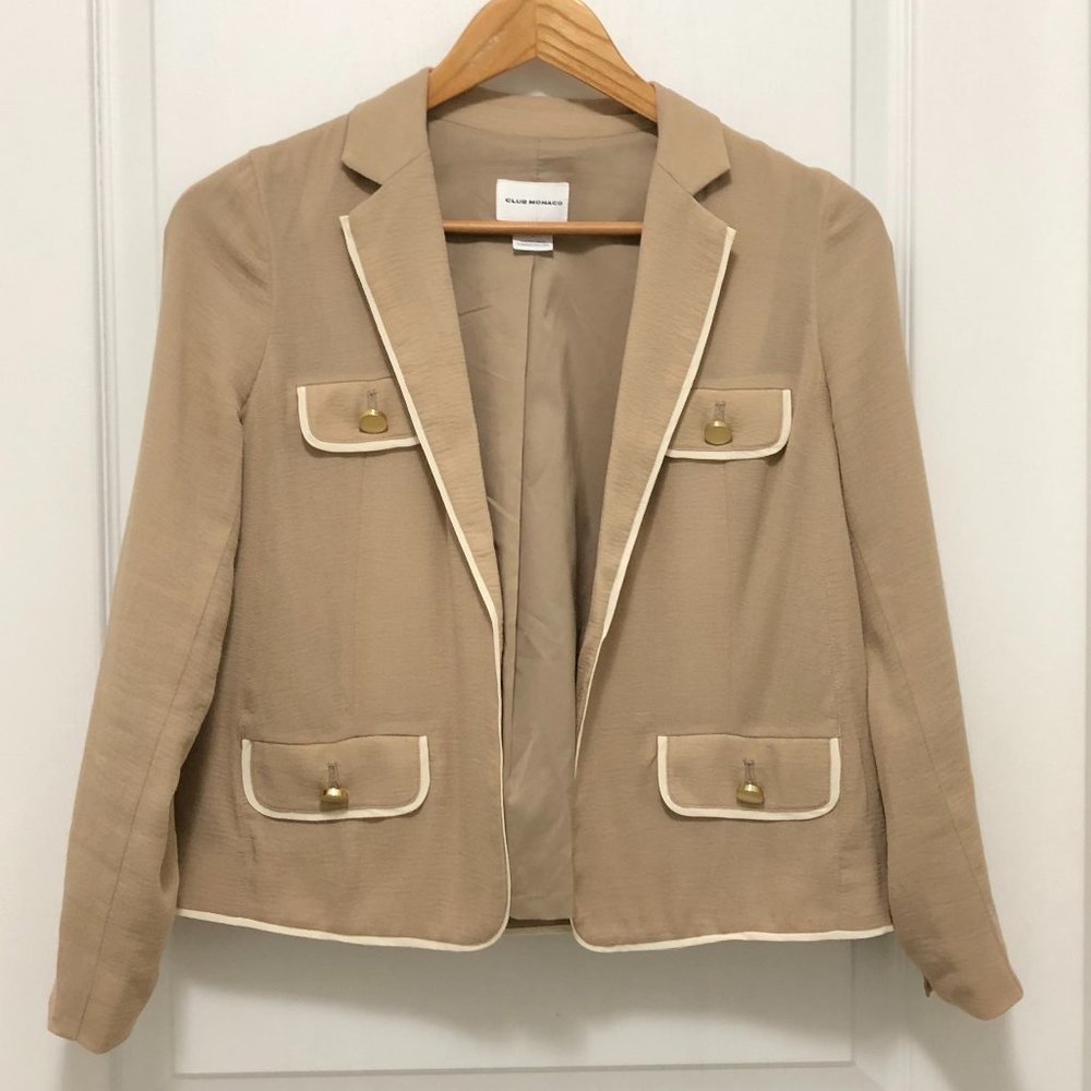 Club Monaco Lightweight Blazer -  Size 0